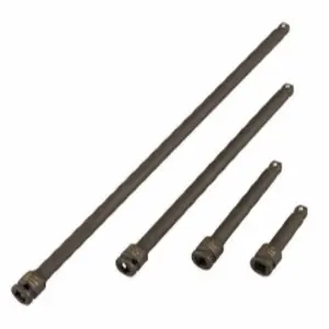 212 MAIN 4-Pieces 0.5 In. Dr Offset Impact Wobble Extension Set with Ball Retainer, Cr-Mo Steel