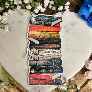 Laminated Bookmark Favorites from Romantasy Books Booktok