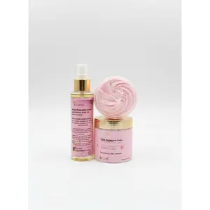 Pink Blossom Bundle - Body Oil & Butter Set