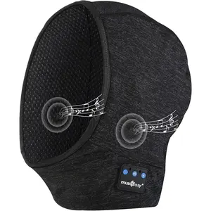 Balaclava Ski Mask with Bluetooth 5.4 Headphones, Winter Thermal Face Mask, Windproof Neck Warmer for Outdoor Sports