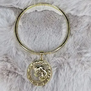 BANGLER 14K 4MM CON SIGNOS SOCIALES