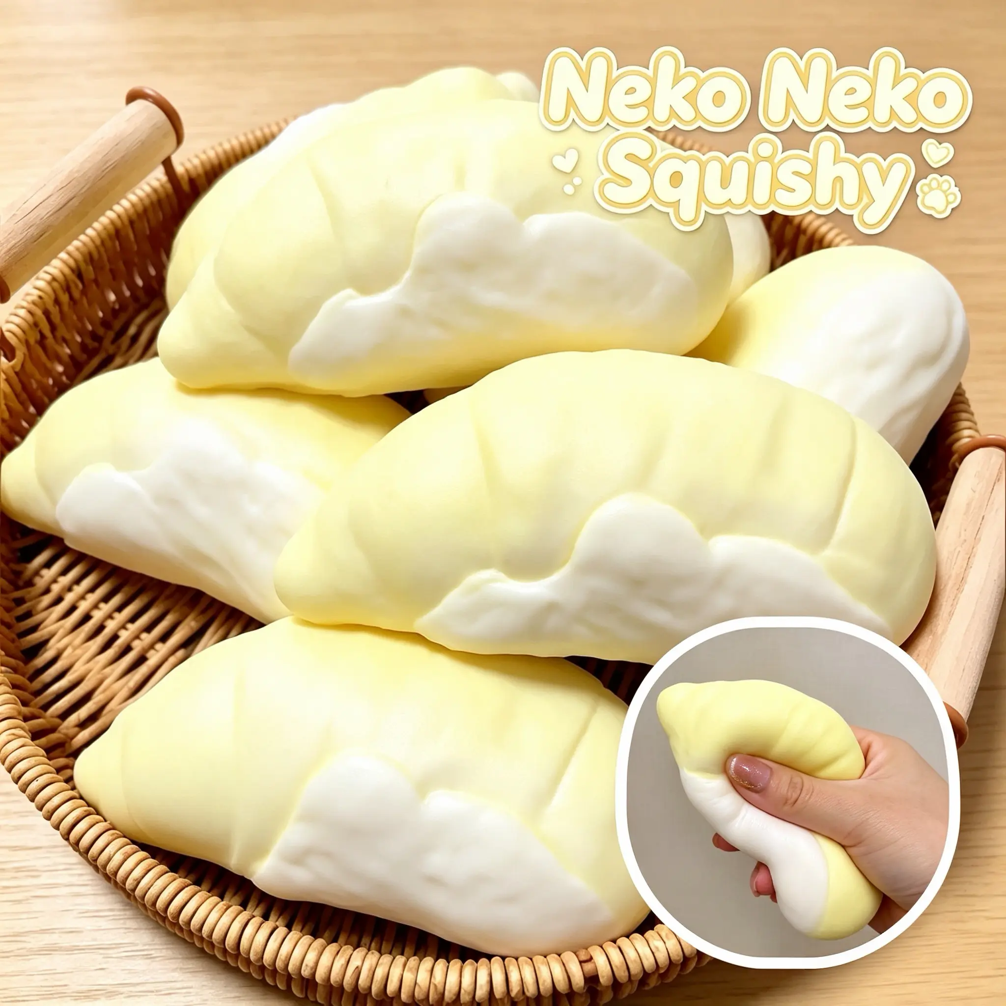 Ultra Soft Fabric Durian Squishy Stress Relief Toy - Slow Rising Squeeze Fidget Toy for Fidgeting, Unisex Holiday Gift, Playful