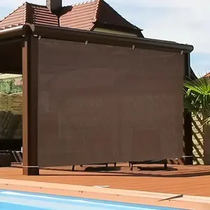 Privacy & Sun Protective Shade Cloth Fence with Grommets, 1 Count Durable Breathable Fabric Shade Cloth, Ideal for Gardens, Patios, Greenhouses, Outdoor