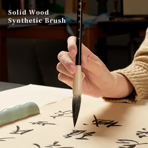LIUPINTANG Chinese Calligraphy Brush Pen Smooth Writing Brush Pen for Beginners Soft Fiber Tip Easy Control Satisfying Handwriting Practice Art