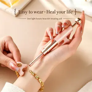 Double-headed bracelet wearing aid with high appearance level, earrings, pearl accessories, jewelry for wearing, magical item