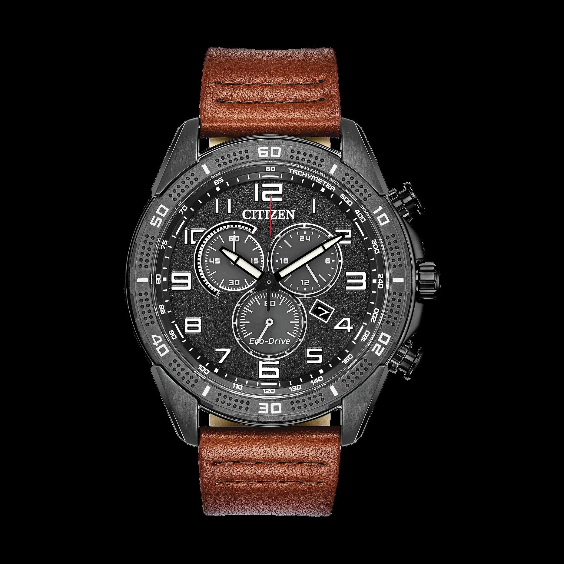 AT2447-01E Weekender Citizen AR Eco-Drive Chronograph Black Dial Men's Watch