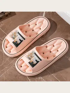 Sleepless Society Urban Art Print Slippers Comfortable Indoor Outdoor Non Slip Flat Shoes for Men Women Streetwear Inspired Casual Footwear Lightweight Breathable Fashion Slippers