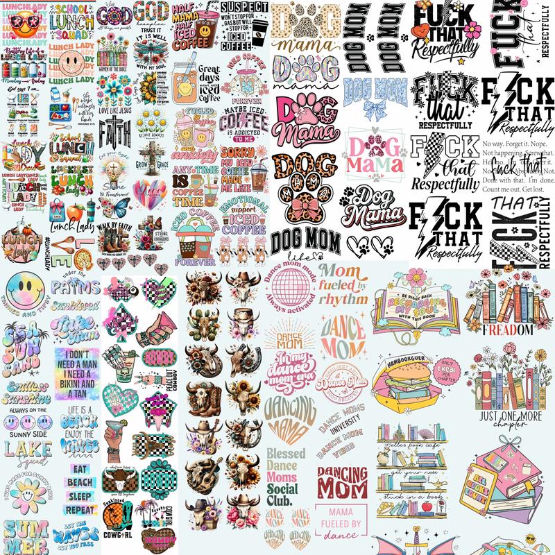 DTF Grab Bag, DTF Transfer Ready For Press Bundle, DTF Print, Dtf Bundle, Heat Transfer, Mystery Bundle, Direct To Film Grab Bag, Bulk Dtf Crafts Diy Designs Personalization