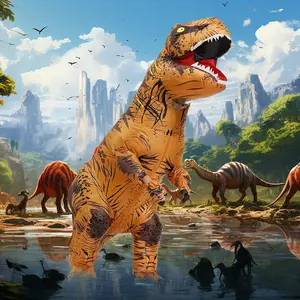 Dinosaur Costume Inflatable Halloween Costumes Inflatable Costume for Adult Clothes Man