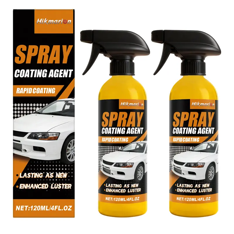 2-Pack Multifunctional Cleaning & Coating Spray – Effectively removes stains, enhances paint gloss, and provides a quick coating.