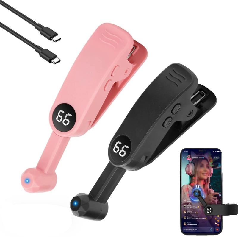 2026 New Smart Automatic Screen Clicker, Rechargeable Auto Tapper Clicker for Phones, -10–99 Speed Adjustable Fast Tap Simulator for Game, Live Likes & Shopping