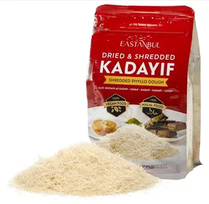 Eastanbul Dried & Chopped Kataifi Shredded Fillo Dough, Kurutulmus Kadayif Pastry Dough, Ingredient for The Viral Dubai Pistachio Chocolate Bar, Shredded Phyllo, Kunafa, Knafeh, Katifi, 170g (6oz)