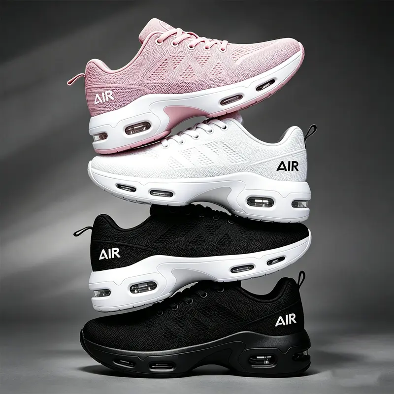 Cute non-slip women’s shoes; 2026 spring white breathable sneakers for fall; tennis shoes vs running shoes; black shoes—cheer; affordable trendy shoes to get; sneakers; girls’ footwear; ultra-light support for gym, jogging, work, and everyday wear.
