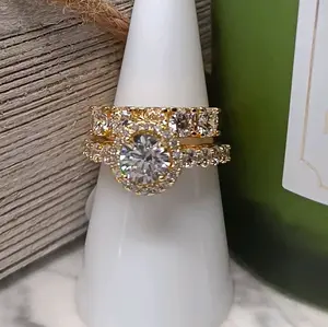 Big Ring with Laminedgold for Daily Wear in All Sizes, xp.