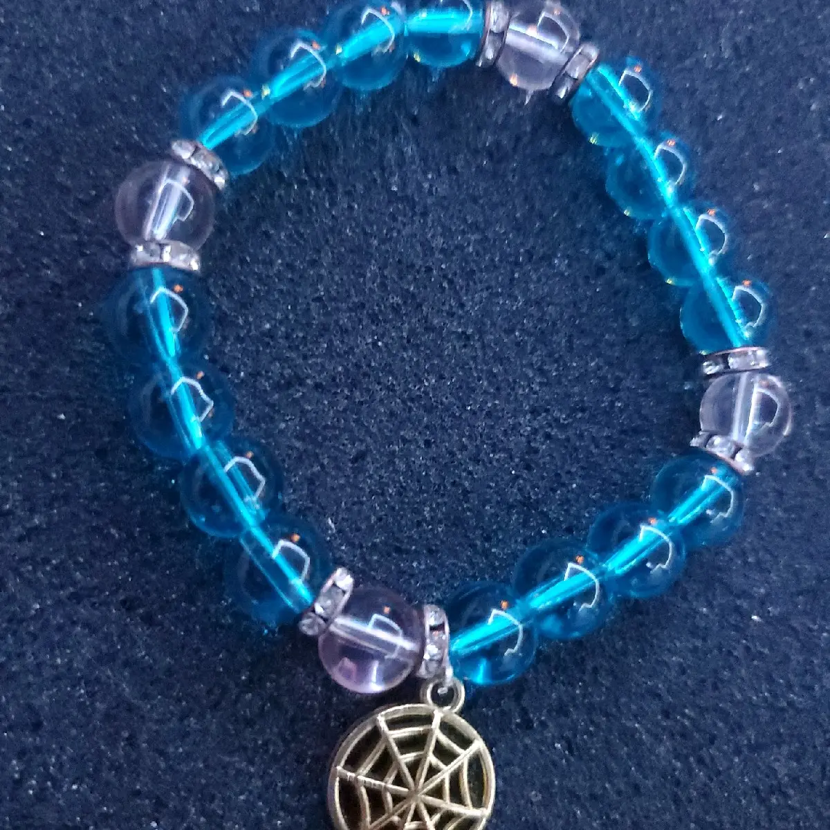 spiderman blue bracelet