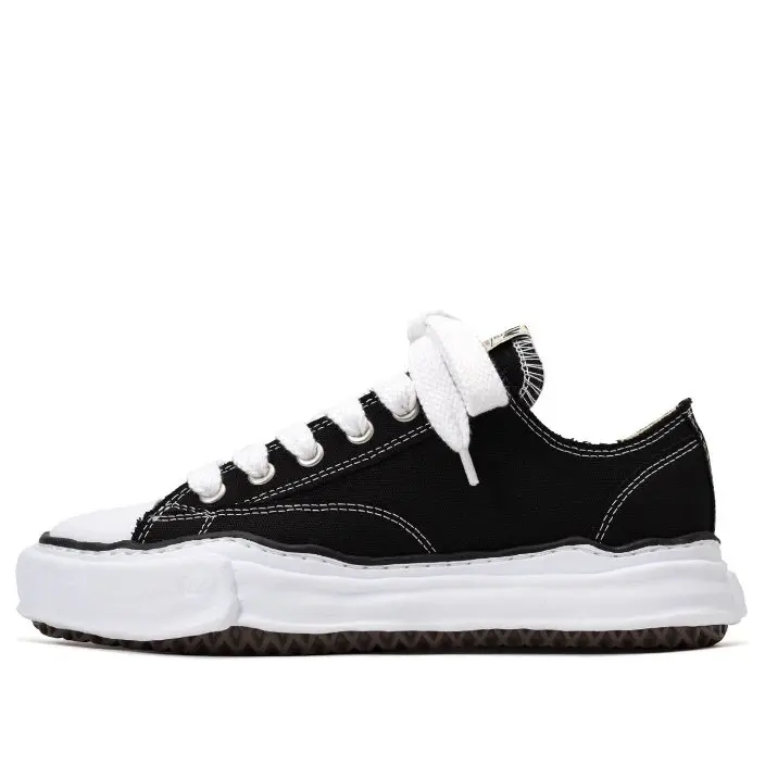 Maison MIHARA YASUHIRO PETERSON OG Sole Canvas Low 'Black' A01FW702-BLK Maison MIHARA YASUHIRO PETERSON OG Sole Canvas Low 'Black' A01FW702-BLK