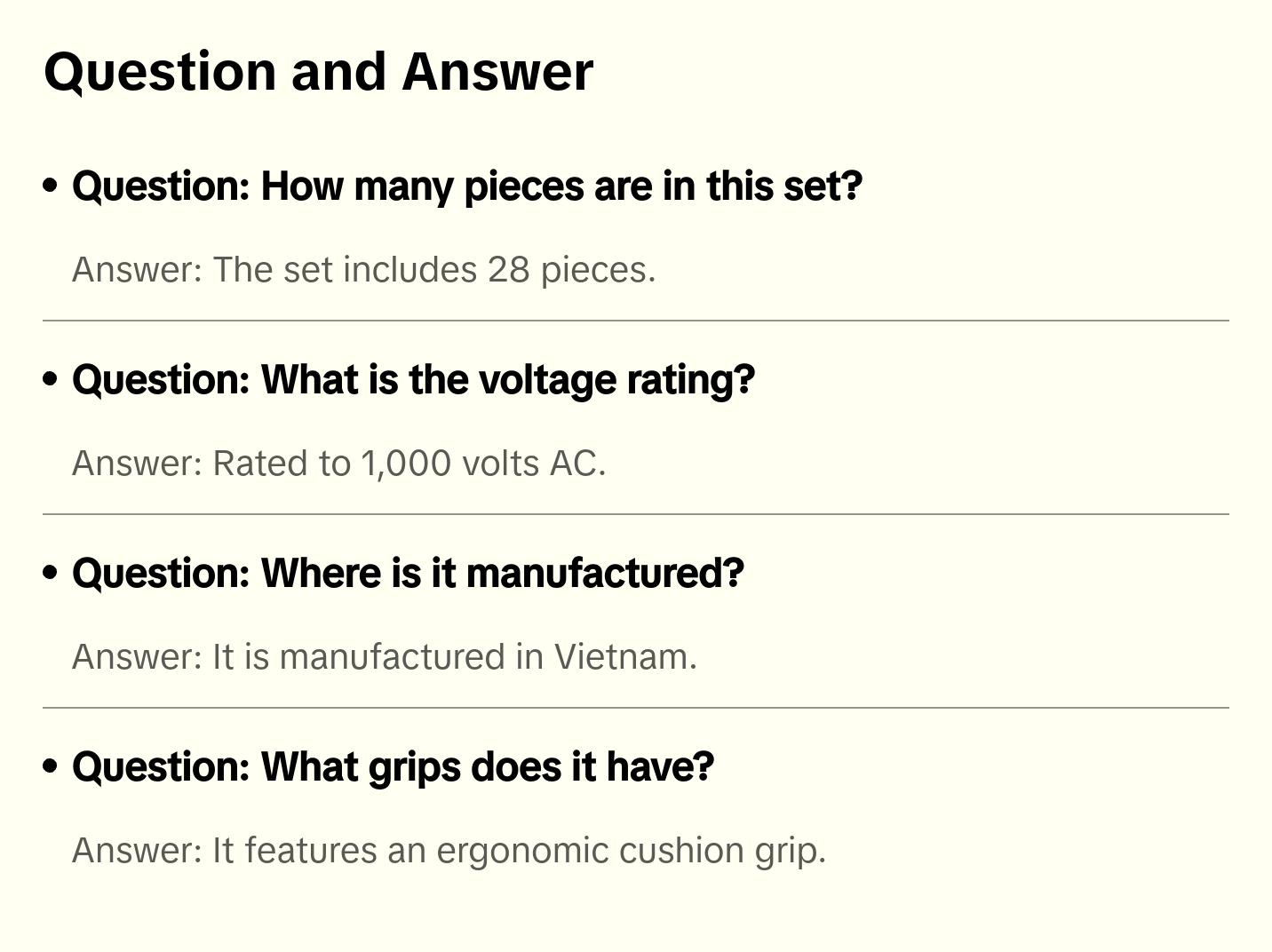 Wiha Tools 32989 Insulated Pliers / Cutters / Screwdriver Set in Tray, 28 Pc.