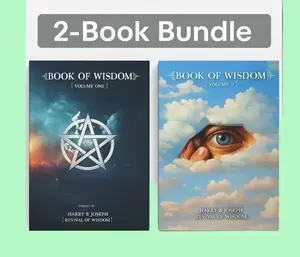 Book of Wisdom Volumes 1 & 2 Paperback Set – Pack of 2 Inspirational & Thought-Provoking Books