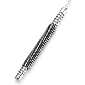 Single Head Nail Setter, Center Nail Setter Set Hammerless Tool Door Hinge Pin Removal Tool with 5000 PSI Force (Flat Head)