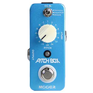 MOOER Series Effects  Digitech Drop Pedal Harmonizer Guitar Pedal Pitch Box MPS1 Guitar Effect Pedal Pitch Box Guitar Harmonizer Pitch Shifter Guitar Pedal Pitch Pedal for Electric Guitar Bass True Bypass