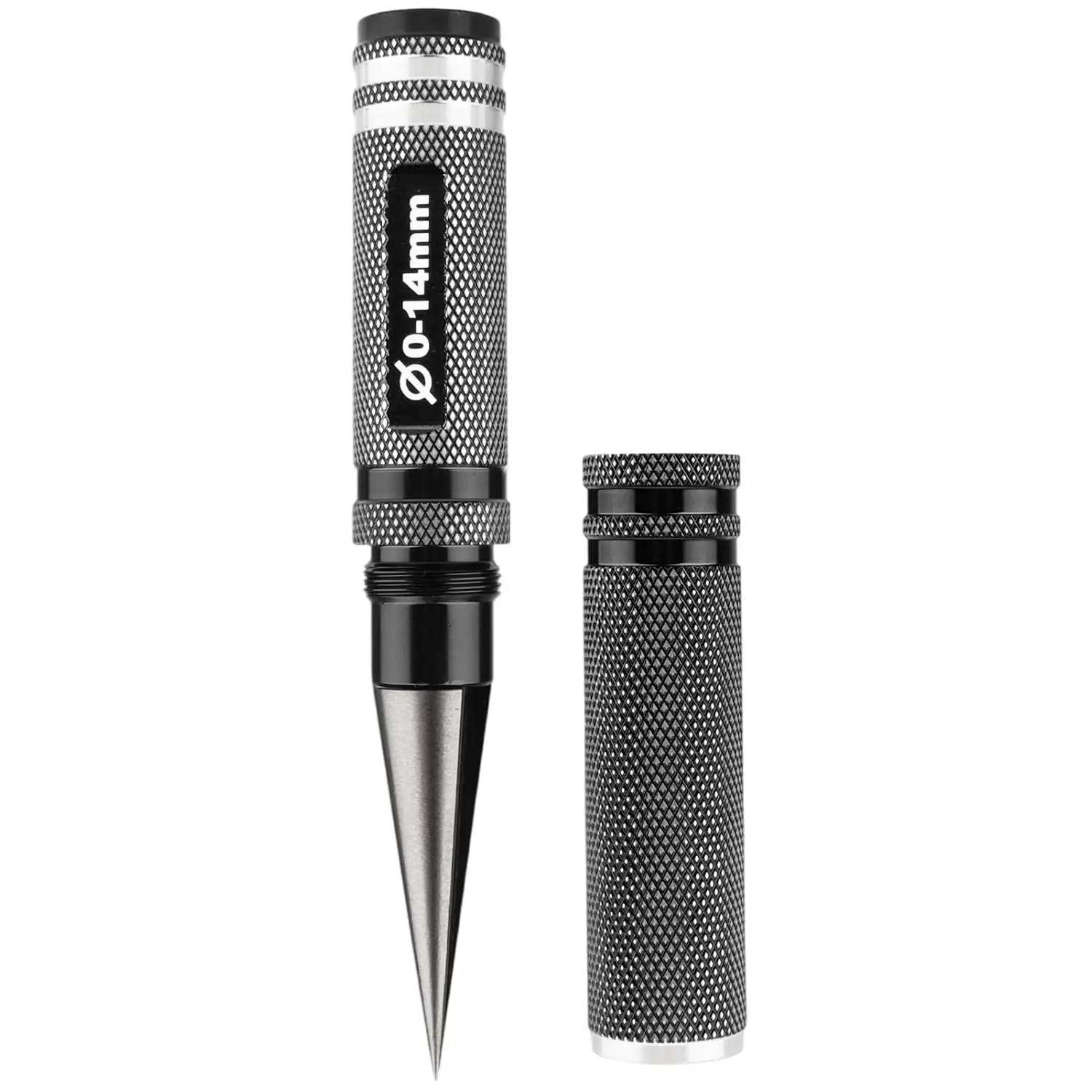 Steel Metal 0-14mm Hole Puncher Reamer Black for RC Tools   Shell Drills