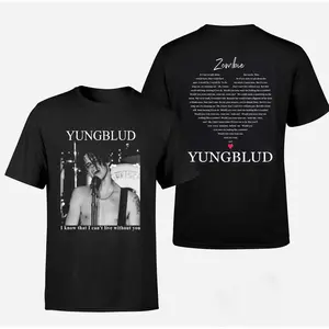 I Know That I Can't Live Without You Y-Yungblud Comfort Color Graphic Tee Ring Spun Cotton Casual Soft Washed T-Shirt Trendy Tops Perfect Gift