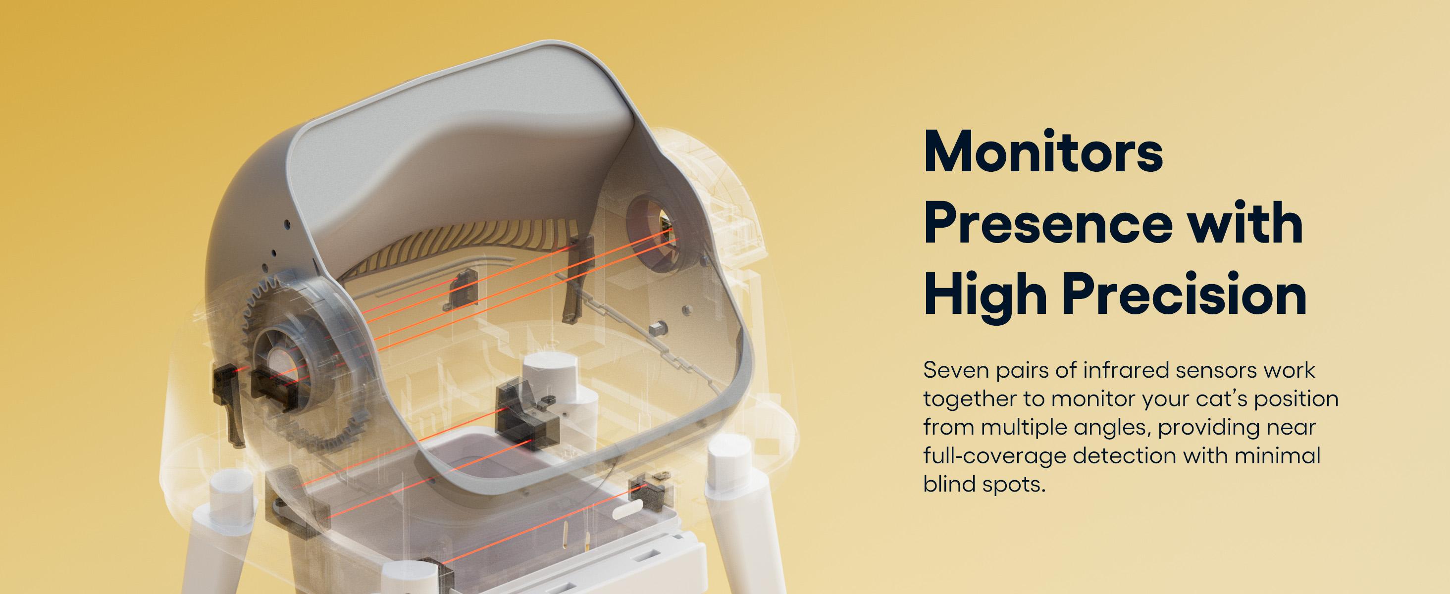 PetPivot AutoScooper 12 Open-Top Self-Cleaning Cat Litter Box – Sealed Waste Drawer, Includes Trash Bags & Entry Step