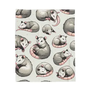 "Pocket Full of Possums" Velveteen Plush Blanket