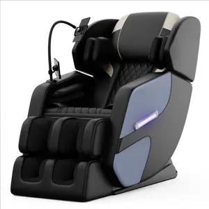 2025 Zero Gravity Massage Chair Recliner, Full Body Air Pressure with Heating, Foot Roller, Bluetooth Music & Automatic Modes for Home or Office
