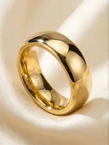 Unisex Stainless Steel Ring, 6mm Wide Fashion Accessory, Elegant Casual Ring, Couple Rings for Wedding, Valentine's Day, Graduation, Anniversary, Fashion Engagement Rings