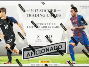 (ONE BOX) - 2016/17 Panini Aficionado Soccer Hobby box
