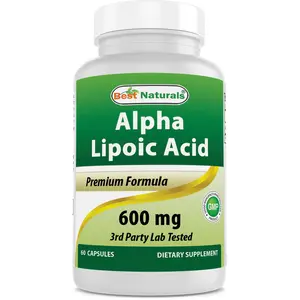 Best Naturals Alpha Lipoic Acid 600mg 60 capsules