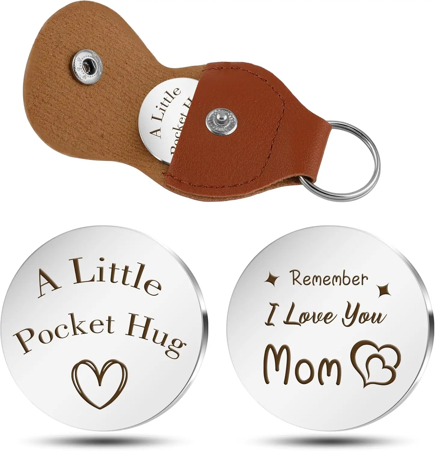 Personalized Pocket Hug Gift - Festive & Home Supplies Stocking Stuffer for Family Members (Parents, Couples, Grandparents)