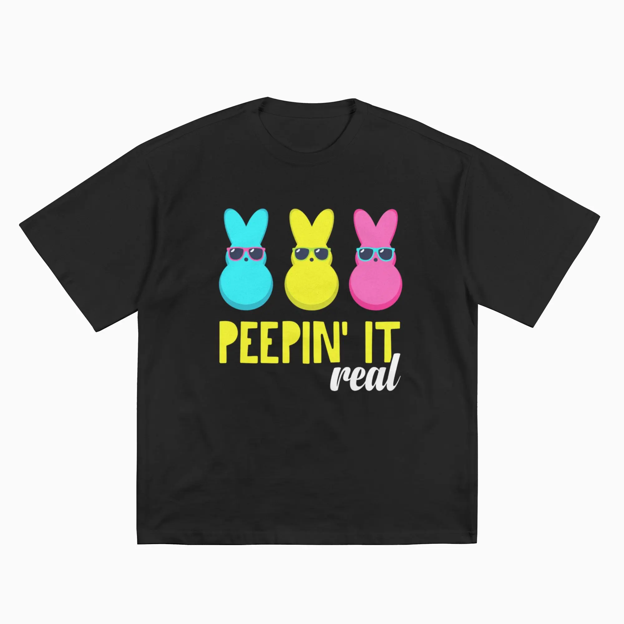 Easter, Unisex Happy Easter Bunny Egg Hunt Bunny Men Women Outfit T-Shirt | Christmas Clearance, Valentine's Day, Carnival, St Patrick's Day Gifts for Parents, Friends, Family and Coworkers