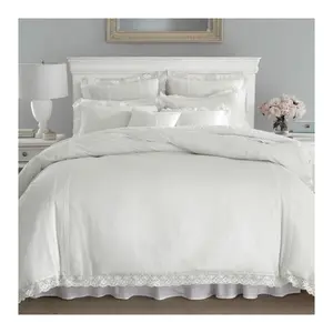 Laura Ashley An nabella White F ull Queen Comfo rter Sham Set