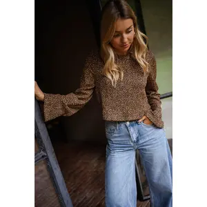 Leopard Analy Blouse