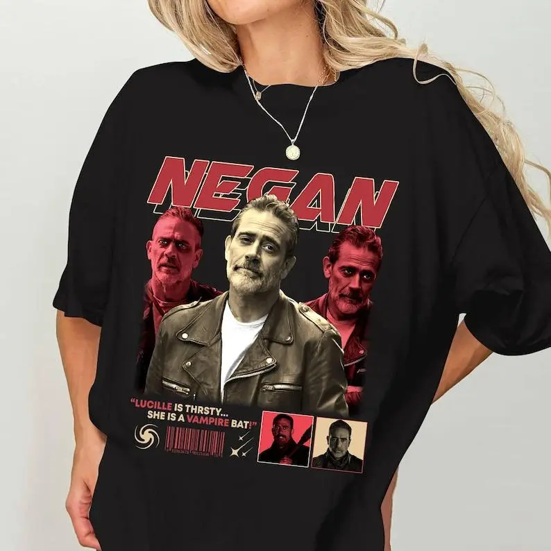 Vintage Negan The Walking Dead Shirt, The Walking Dead Shirt, TWD Shirt, Daryl Dixon Shirt, Rick Grimes Walking Dead Negan Sweatshirt Gift for Men and Women