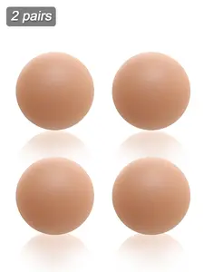 New Silicone Nipple Covers, Anti-Peep Breast Pads, Invisible Nursing Pasties, Sexy Fitted Design, All Seasons Use, Half Cup Bras