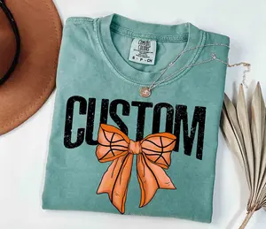 Comfort Colors Retro Basketball Shirt, Basketball Mom Shirt, Custom Basketball Shirt, Womens Basketball Gift, Basketball Game Day Shirt