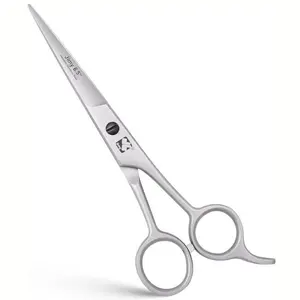 Stainless Steel Hair Scissors 6.5'' Razor Edge for Women & Men - Silver Barber Scissors for Hair Cutting in Salon Haircare Heatless Heatless Styling