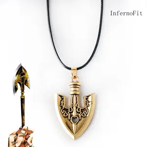 Jojo Stand Arrow Necklace Inspired by Anime Jojo' Bizarre Adventure Stand Arrow Necklace and Keyring keychains