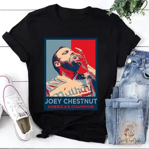 Joey Chestnut American Champion Stick Hero T-Shirt, Joey Chestnut Shirt, Funny Hot Dog Shirt