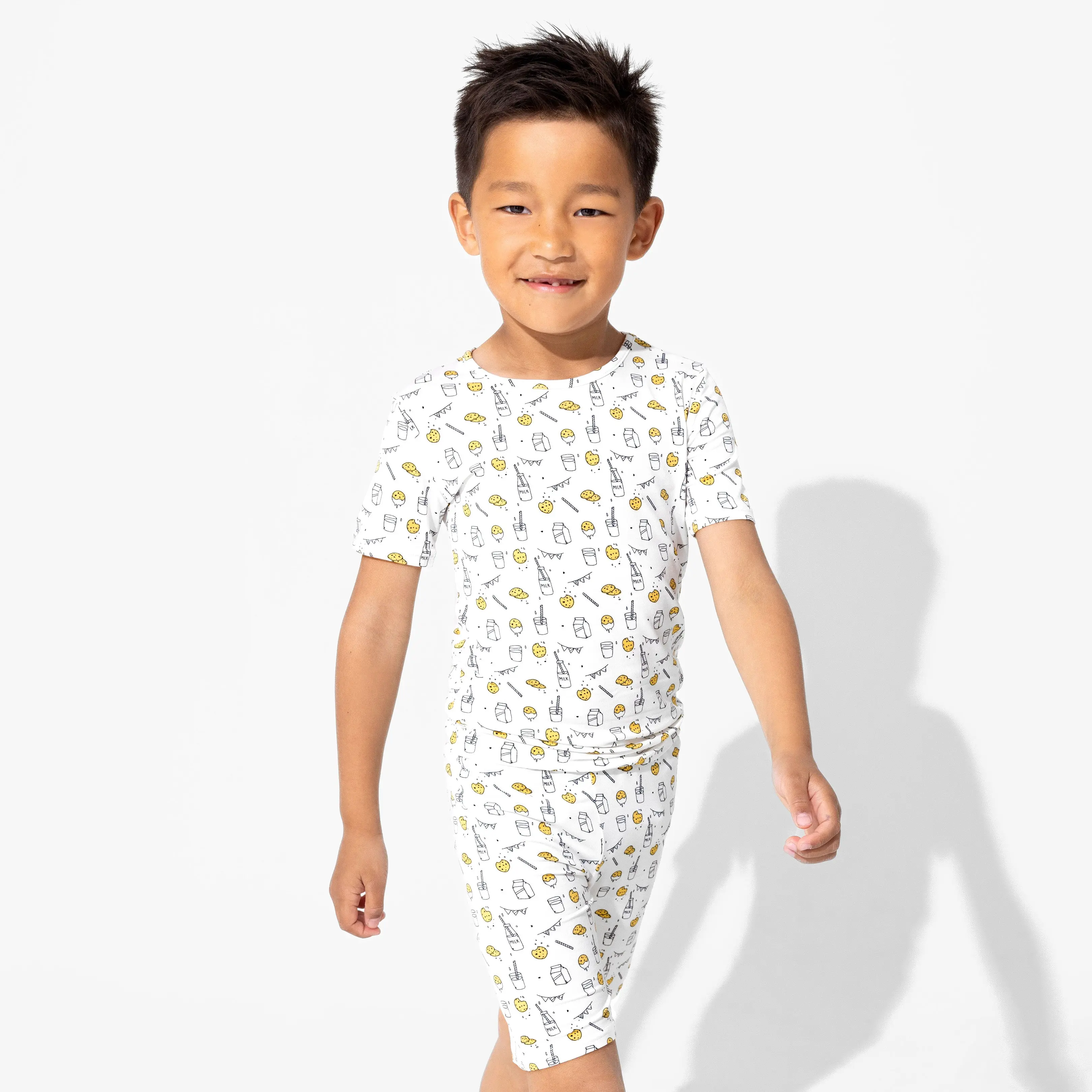Milk & Cookies Original Bamboo Kids Pajama Short Set