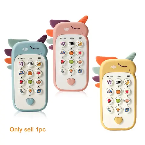 1pc Baby Music Toy Toddler Sound Machine Kids Toy with Play, Story and the Educational Game,Birthday Gift,Battery Excluding