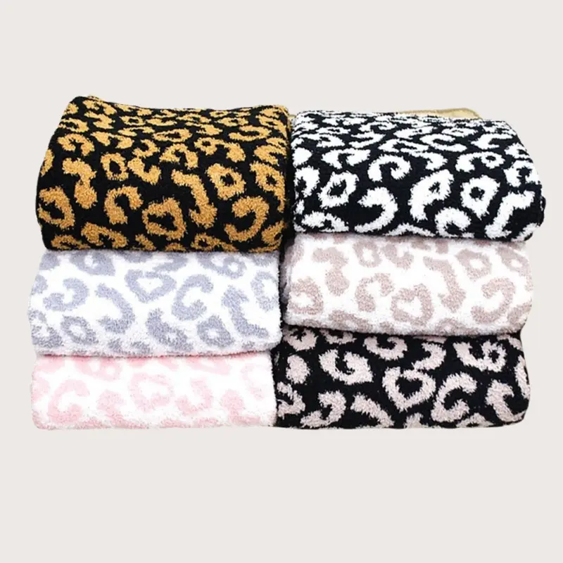 Barefoot Dreams CozyChic Ultra Soft Leopard Blanket | Plush 54"x72" Throw, Made of Premium Polyester Microfiber, Durable, Wrinkle-Free & Shrink Resistant, Great for Any Occasion