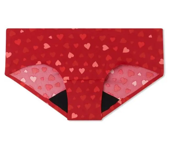Teen Period Underwear - Hipster | Ruby Heart