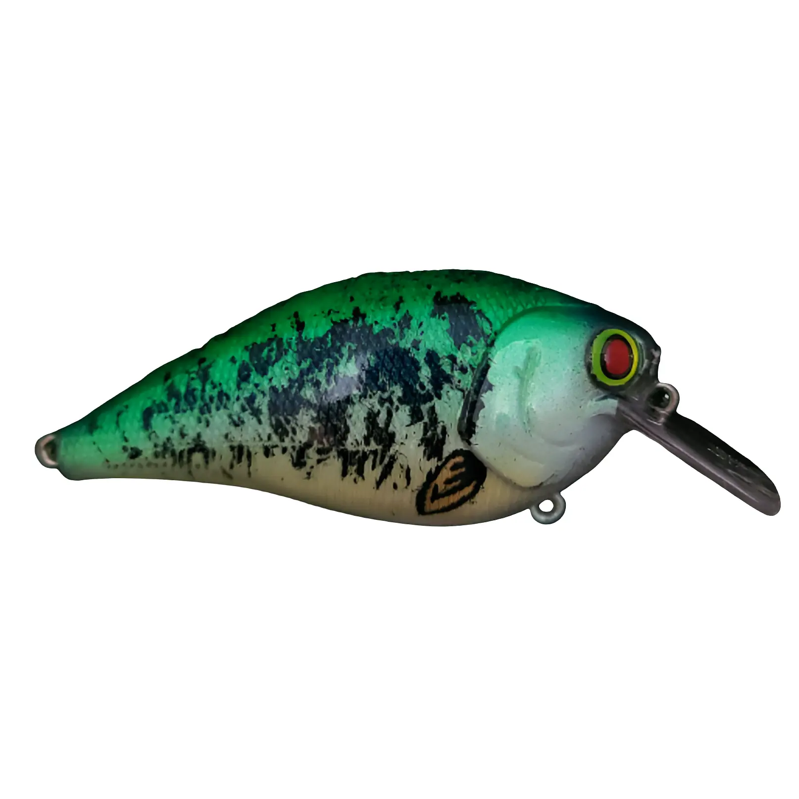 Custom Painted Crappie Lure Designed Squarebill Crankbait