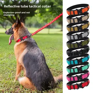 Reflective Adjustable Dog Collar Universal for Large Medium Small Dogs Labrador Large Dog Pet Neckband