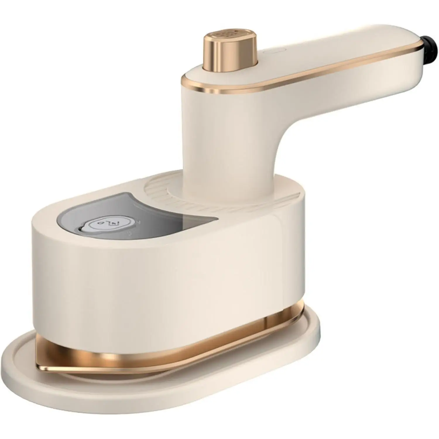 1PCS Portable Mini Handheld Steam Iron: 180° Rotatable Compact Travel Size Mini Steamer for Clothes Professional 2 in 1 Dry and Wet Ironing,for Home T