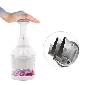 Pampered Food Chopper - Versatile Kitchen Tool for Chopping Various Ingredients, Durable Plastic, Ideal for Efficient Cooking - Utensils